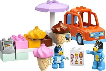 Фото LEGO Bluey Путешествие с мороженым с Блуи (10458)