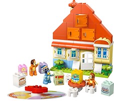 Фото LEGO Bluey Семейный дом Блуи с игрой на запоминание (10459)