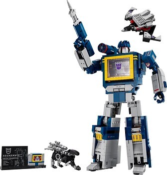 Фото LEGO Icons Transformers: Саундвейв (10358)
