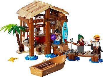 Фото LEGO One Piece Хижина в Деревне Ветряных мельниц (75636)