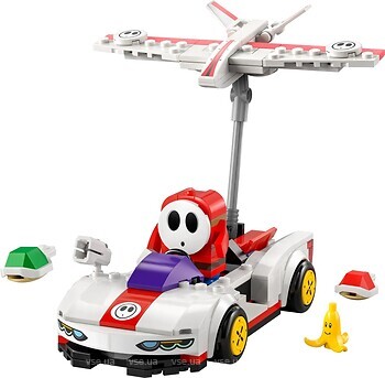 Фото LEGO Super Mario Mario Kart – Shy Guy и P-Wing (72045)