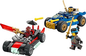 Фото LEGO Ninjago Разбойник против Дрикса: Дуэль гонки (71840)