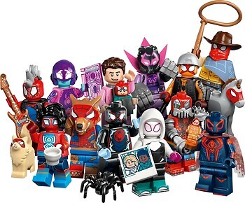 Фото LEGO Minifigures Marvel Человек-паук: Сквозь Вселенную Полная коллекция (71050-13)