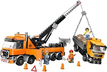 Фото LEGO City Сверхмощный эвакуатор с краном (60467)
