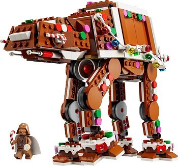 Фото LEGO Star Wars Пряничный шагоход AT-AT (40806)