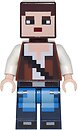Фото LEGO Minecraft Skin 3 - Pixelated, Reddish Brown Vest with Strap and Blue Jeans (min036)