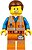 Фото LEGO Movie Emmet - Smile / Scared, Worn Uniform (tlm125)