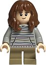 Фото LEGO Harry Potter Hermione Granger - Light Bluish Gray Sweater with Pastel Stripes (hp156)