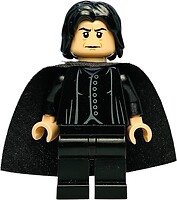Фото LEGO Harry Potter Professor Severus Snape - Light Nougat Head, Brown Facial Lines (hp100)
