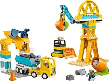 Фото LEGO Duplo Строительная площадка и техника 3 в 1 (10476)