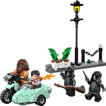 Фото LEGO Harry Potter Хагрид и Гарри: Побег с Тисовой улицы (76459)