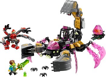 Фото LEGO Dreamzzz Кошмарный землекоп-скорпион (71513)