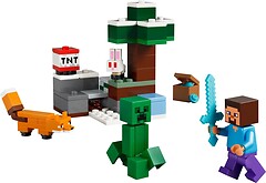 Фото LEGO Minecraft Приключения Стива в тайге (21583)