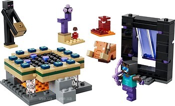 Фото LEGO Minecraft Путешествие в Нижний мир и Портал в Край (21584)