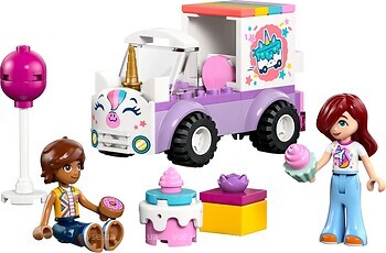 Фото LEGO Friends Автомобиль для доставки тортов с единорогами (42675)