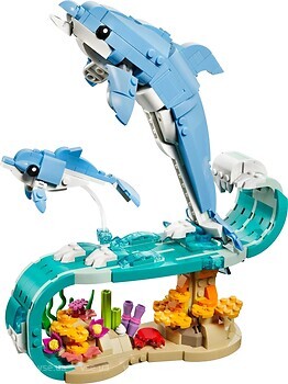 Фото LEGO Creator Морские животные: красивые дельфины (31385)