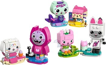 Фото LEGO Gabby's Dollhouse Друзья-кошки Габби из кубиков (11215)