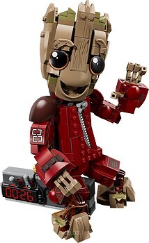 Фото LEGO Marvel Грут в комбинезоне Опустошителей (76341)