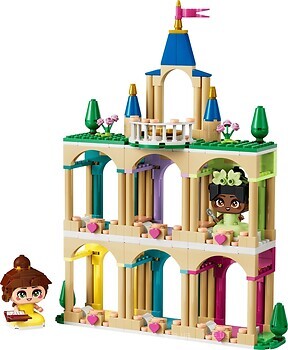 Фото LEGO Disney Мини-принцессы Бель и Тиана с замком (43291)