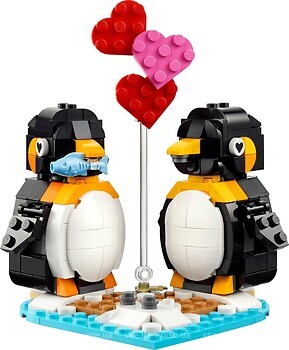Фото LEGO Влюбленные пингвины (40886)