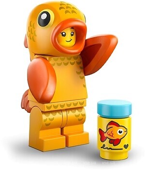 Фото LEGO Minifigures Костюм золотой рыбки (71051-3)