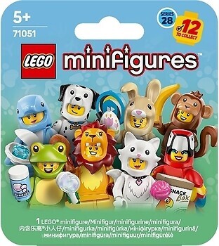 Фото LEGO Minifigures Животные Серия 28 Случайный персонаж (71051)
