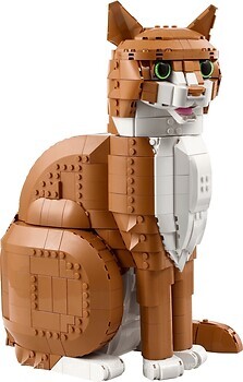 Фото LEGO Ideas Оранжевый кот (21376)