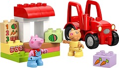 Фото LEGO Duplo Трактор и рынок (10468)