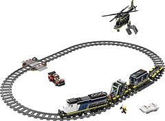 Фото LEGO City Ограбление полицейского поезда (60508)