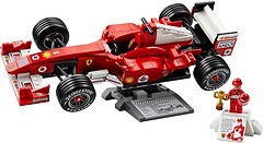 Фото LEGO Icons Ferrari F2004 и Michael Schumacher (11375)