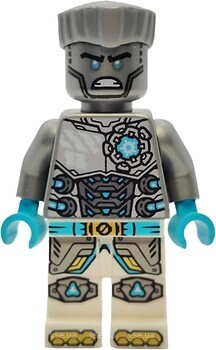 Фото LEGO Ninjago Zane - Dragons Rising, Flat Silver Torso, Angry (njo0922)