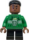 Фото LEGO Harry Potter Blaise Zabini - Green Holiday Sweater, Black Short Legs (hp595)