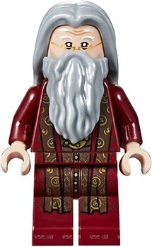 Фото LEGO Harry Potter Albus Dumbledore - Dark Red Robe (hp147)