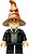 Фото LEGO Harry Potter Harry Potter - Hogwarts Robe, Reddish Brown Sorting Hat (hp466)