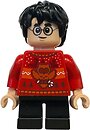 Фото LEGO Harry Potter Harry Potter - Red Holiday Sweater, Black Short Legs (hp589)