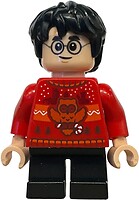 Фото LEGO Harry Potter Harry Potter - Red Holiday Sweater, Black Short Legs (hp589)
