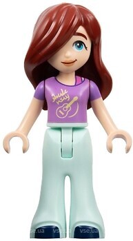 Фото LEGO Friends Paisley - Medium Lavender Shirt with Guitar (frnd617)