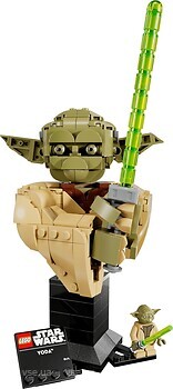 Фото LEGO Star Wars Бюст Йоды (75438)