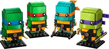 Фото LEGO BrickHeadz Фигурки Черепашек-ниндзя (40878)