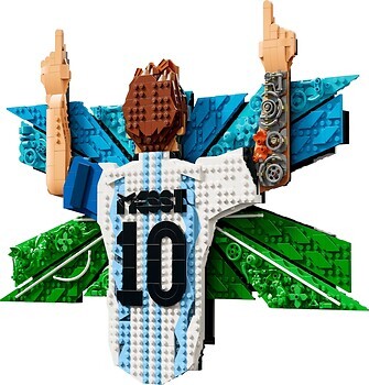 Фото LEGO Editions Лионель Месси – празднование (43018)