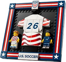 Фото LEGO Editions Футболка национальной сборной США по футболу 2026 года (43033)
