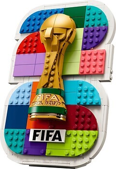 Фото LEGO Editions Официальная эмблема FIFA World Cup 2026 (43032)