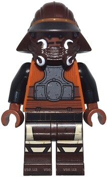 Фото LEGO Star Wars Lando Calrissian - Skiff Guard, Dark Brown Printed Legs (sw1369)