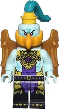 Фото LEGO Monkie Kid The Golden-Winged Eagle - Pearl Gold Wings (mk117)