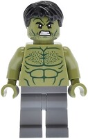 Фото LEGO Super Heroes Hulk - Minifigure, Dark Bluish Gray Legs (sh1013)