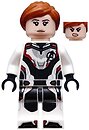 Фото LEGO Super Heroes Black Widow - White Jumpsuit, Dark Orange Ponytail (sh0571)
