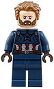 Фото LEGO Super Heroes Captain America - Dark Brown Belt, Harness, Dark Brown Hands, Hair (sh0495)