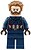 Фото LEGO Super Heroes Captain America - Dark Brown Belt, Harness, Dark Brown Hands, Hair (sh0495)