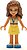 Фото LEGO Friends Olivia - Bright Light Yellow Dress and Blue Shoes (frnd0350)