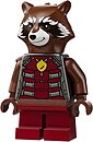 Фото LEGO Super Heroes Rocket Raccoon - Dark Red and Pearl Dark Gray Outfit (sh0936)